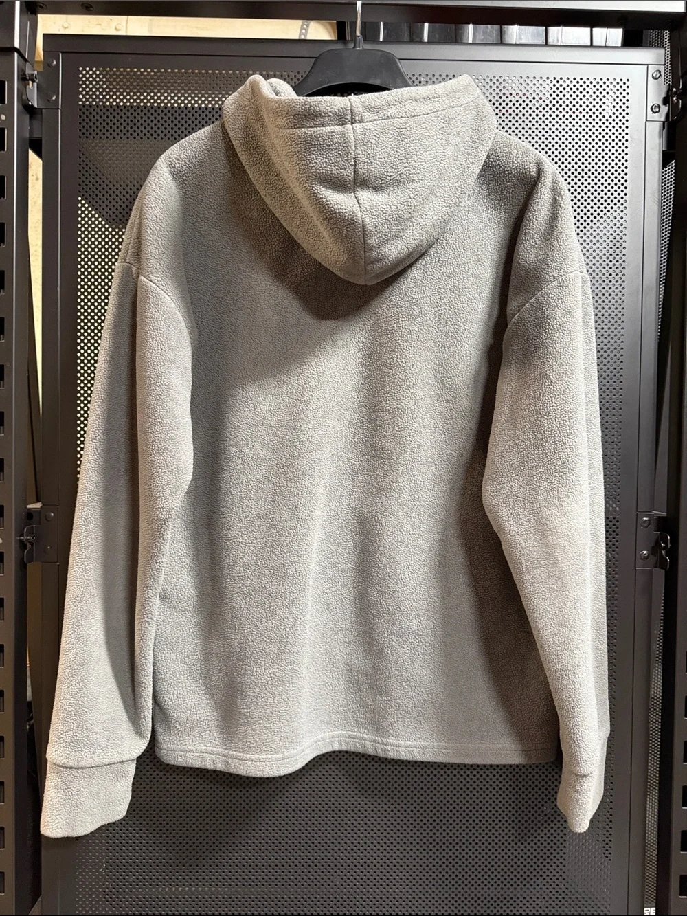 Alphalete Gray Sherpa Pullover